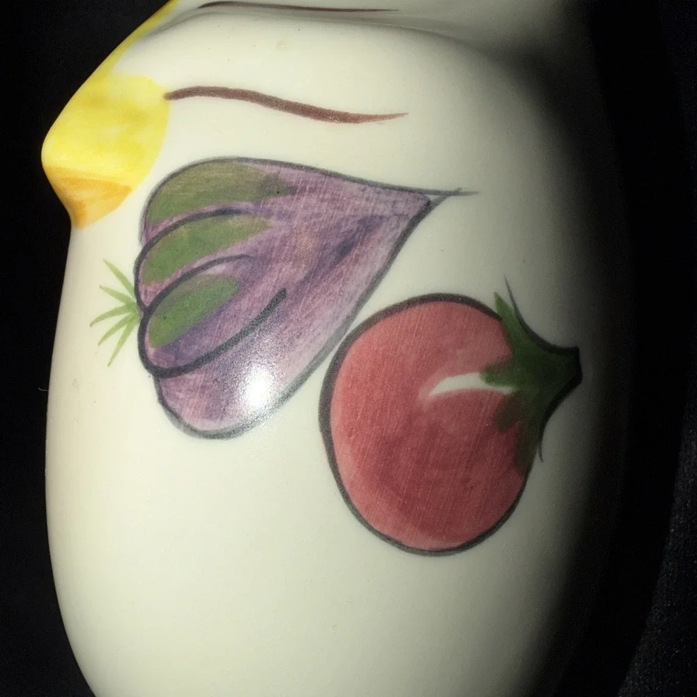 Mouse Parmesan Cheese Shaker Laurie Gates Ceramic Happy Mouse Vintage Kitchen